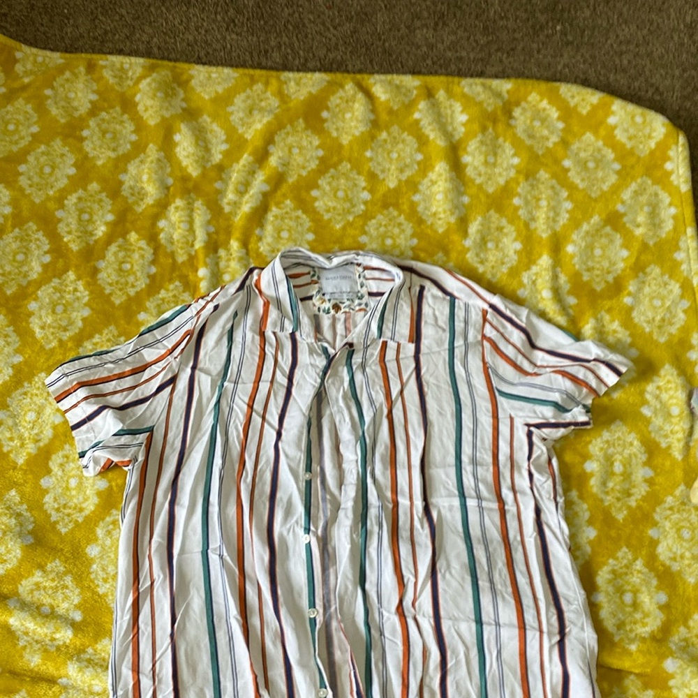 Soft cotton button down